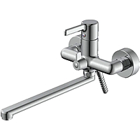 Смеситель для ванны Haiba HB22814 латунь хром