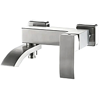 Смеситель для ванны Haiba HB60815 короткий излив сатин