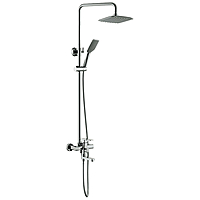 Душевая система Haiba HB2402 с изливом хром