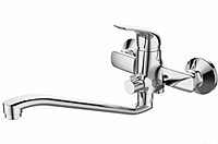 Смеситель для ванны AVRORA Glade AV3033 длинный излив