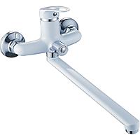 Смеситель для ванны Cron CN2213-8 длинный излив серый