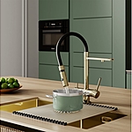 Смеситель для кухни IDDIS Ace ACEMGFFi05 матовое золото