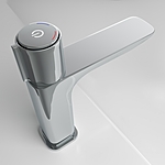 Смеситель для раковины IDDIS Slide SLISBBTi01 кнопочный