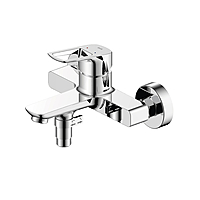 Смеситель для ванны IDDIS Spin SPISB02i02WA короткий излив