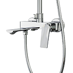 Душевая система Tokito Rain TOK-RAI-1017 с изливом хром