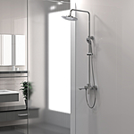 Душевая система Tokito Rain TOK-RAI-1017 с изливом хром