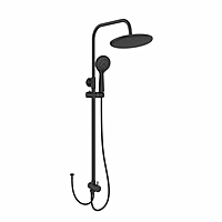 Душевая стойка Tokito Rain TOK-RAI-1015BL черный
