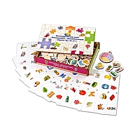 Логопедическая игра "Логогородок. Автоматизация звуков Ц, З, С" П2121