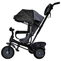 Велосипед трехколесный Vivat1 круги на черном