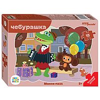 Макси-пазл Чебурашка контурный 15 элементов
