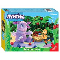 Макси-пазл Лунтик контурный 15 элементов