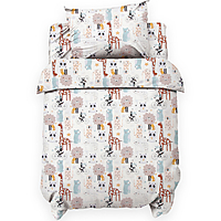 КПБ LoveLife "Зоопарк" 112*143 см, 60*120+20 см, 40*60 см, сатин, 100% хлопок