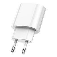 Сетевое зарядное устройство Hoco C109A, 1 USB, 18 Вт, QC, белое