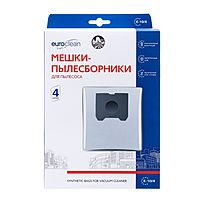 Мешок-пылесборник E-10/4  Euroclean синтетические для пылесоса, 4 шт