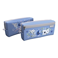 Пенал мягкий, 2 отделения, объёмный, 100 х 210 х 50 мм, ErichKrause Pastel Bloom, 61946