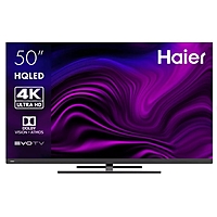 Телевизор Haier SMART TV АХ Рго, 50", 3840x2160,DVB-T2/C/S2,HDMI 4, USB 2, Smart TV, чёрный