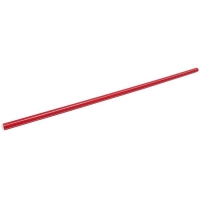 Палка гимнастическая 100 см, цвет: красный