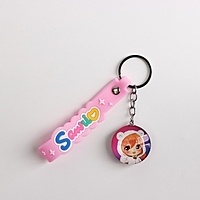 Брелок "Девочка-медвежонок", 3.5 х 14 см