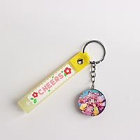 Брелок "Девочка-кошка", 3.5 х 14 см