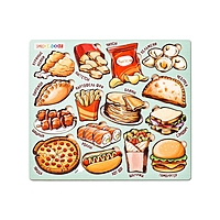 Рамки-вкладыши "Продуктовый магазин. Быстрое питание" П3642