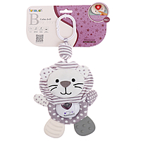 Подвеска на кроватку и коляску «Лёвчик», музыкальная, свет