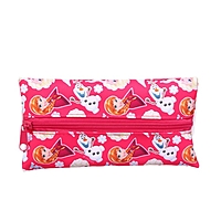 Пенал мягкий 1 отд. плоский с резинкой д/блокнота 95*200 ПМ-шр28 Холодное сердце