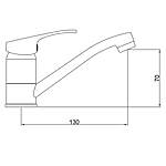 Смеситель для раковины GROSS AQUA Base 3210258С-G0109