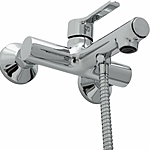 Смеситель для ванны Haiba HB60652 короткий излив хром