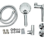 Смеситель для ванны Haiba HB60652 короткий излив хром