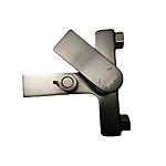 Смеситель для ванны Haiba HB60505-3 оружейная сталь