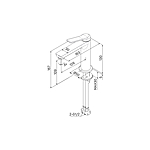 Смеситель для раковины IDDIS Parker PARSB00i01 хром