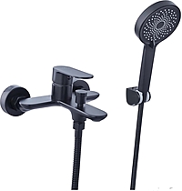 Смеситель для ванны Fashun A3285-7 короткий излив черный