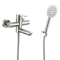 Смеситель для ванны Fashun A53001 короткий излив