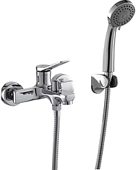 Смеситель для ванны Fashun A3286 короткий излив