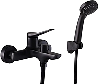 Смеситель для ванны Fashun A3286-7 короткий излив черный