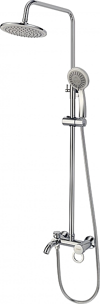 Душевая система Fmark FM2407 с изливом хром