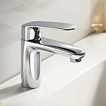 Смеситель для раковины Ledeme L1072 хром