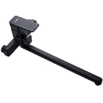 Смеситель для ванны Ledeme L2280B длинным изливом черный