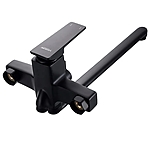 Смеситель для ванны Ledeme L2278U длинный излив графит