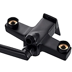 Смеситель для ванны Ledeme L2278U длинный излив графит