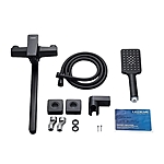 Смеситель для ванны Ledeme L2278U длинный излив графит