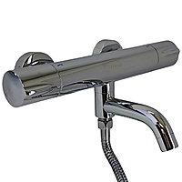 Смеситель для ванны Ledeme L3399 с термостатом латунь