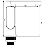 Смеситель для раковины Savol S-600716 хром