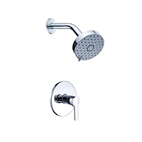 Смеситель для душа Diadonna D80-331107 встраиваемый хром