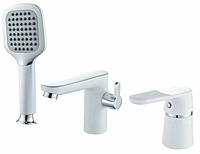 Смеситель для ванны Diadonna D87-111114W на борт ванны
