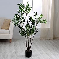 Дерево искусственное "Акация" в горшке, 110 см