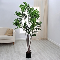 Дерево искусственное "Акация" в горшке, 180 см