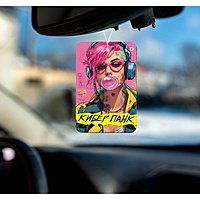 Ароматизатор подвесной Grand Caratt Cyberpunk 2024, бабл гам