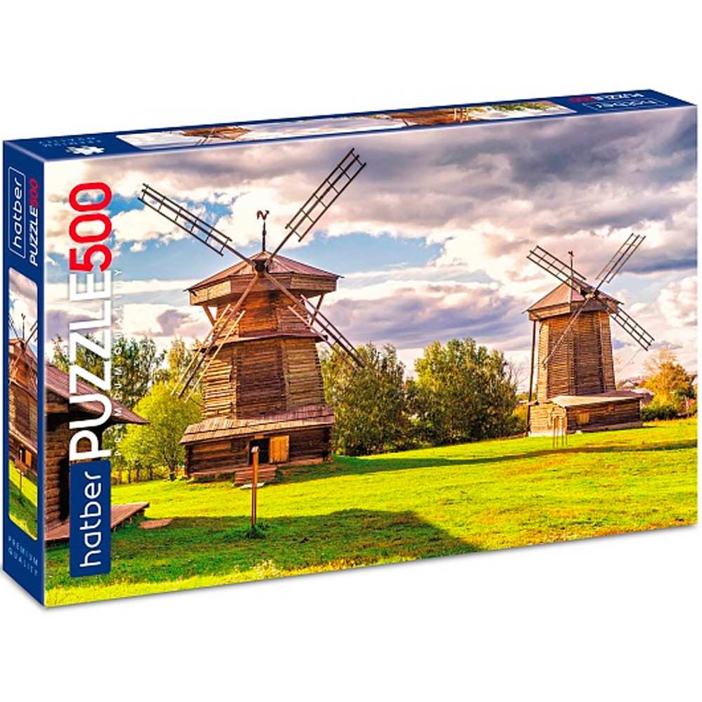 Пазл Ветряные мельницы 500 элементов