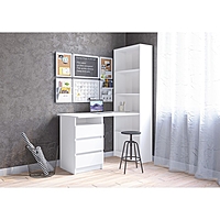 Cтол письменный со стеллажом Зара 0,75х1,31х0,61м